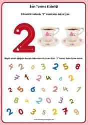Sayıları Tanıyorum Yaz-Sil Kitabı (1-20 Arası Sayılar)