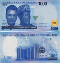 NİJERYA 1000 NAİRA 2024 ÇİL KONDİSYON.