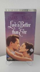 VHS - Love İs Better Than Ever ( Elizabeth Taylor - Larry Parks )