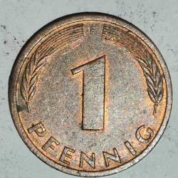 ALMANYA  1977 F   1   PFENNIG