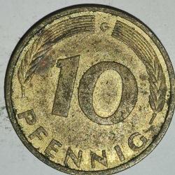 ALMANYA  1978 G   10   PFENNIG
