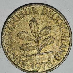 ALMANYA  1978 G   10   PFENNIG