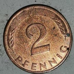 ALMANYA  1982 F     2   PFENNIG
