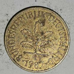 ALMANYA  1982  J     5   PFENNIG