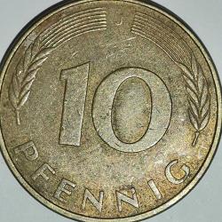 ALMANYA  1982  J     10   PFENNIG