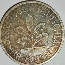 ALMANYA  1995 D    10  PFENNIG