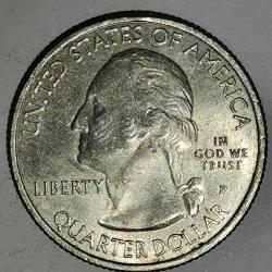 AMERİKA  2017  P   25 CENT  ÇEYREK DOLAR  HATIRA   Güzel Amerika Çeyrekleri - Heykel Höyükleri