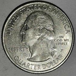 AMERİKA  2016 P   25 CENT  ÇEYREK DOLAR  HATIRA   Güzel Amerika Çeyrekleri - Shawnee
