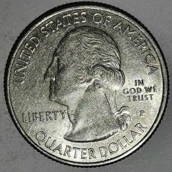 AMERİKA  2020 P    25 CENT  ÇEYREK DOLAR  HATIRA  Güzel Amerika Çeyrekleri - Amerikan Samoası Ulusal Parkı