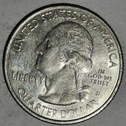 AMERİKA  2016 D    25 CENT  ÇEYREK DOLAR  HATIRA  Güzel Amerika Çeyrekleri - Harpers Ferry