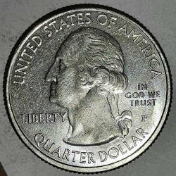 AMERİKA  2020  P    25 CENT  ÇEYREK DOLAR  HATIRA  Güzel Amerika Çeyrekleri - Marsh-Billings-Rockefeller