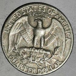 AMERİKA  1967   25 CENT  ÇEYREK DOLAR