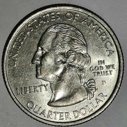 AMERİKA  2000 D    25 CENT  ÇEYREK DOLAR  HATIRA 50 Eyalet Çeyreklikleri - Maryland