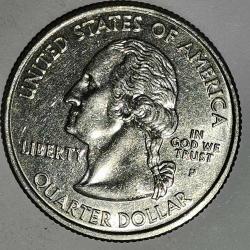 AMERİKA  2007 P    25 CENT  ÇEYREK DOLAR   HATIRA    50 Eyalet Çeyreklikleri - Montana