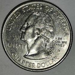 AMERİKA  2002 D    25 CENT  ÇEYREK DOLAR   HATIRA   50 Eyalet Çeyreklikleri - Ohio