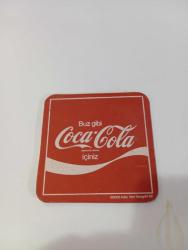 Eski dönem coca cola bardak alti