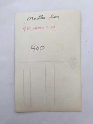 MEDİHA ŞEN SANCAKOĞLU'NUN ORİJİNAL FOTOĞRAFI - 14 x 9 cm EBADINDA - MEDİHA ŞEN SANCAKOĞLU STÜDYODA POZ VERİRKEN ÇEKİLMİŞ BİR KARE, STÜDYO EROL, ANKARA