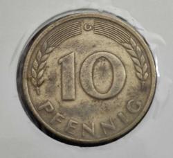 ALMANYA 10 PFENING 1950 G
