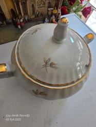Batı Almanya'da El Yapımı Vintage Kronester Bavyera Çorba Kasesi veya Servis Kasesi BAVERİA