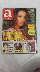 AKTÜEL  HAFTALIK HABER DERGİSİ - SAYI:209 - 6-12 TEMMUZ - 1995 -  SEDAT CANER, 10 YIL ÖNCE “BEN BİR İŞKENCECİYDİM” İTİRAFIYLA GÜNDEMİ SARSAN ESKİ POLİS, ŞİMDİ “DREJ ALİ” LAKAPLI ALİ YASAK’IN YANINDA ÇALIŞIYOR – MECLİS LOJMANLARINDA KÖPEK KAVGASI KATLİAMA DÖNÜŞTÜ, HAYVAN SAHİPLERİ ARASINDA GERİLİM TIRMANDI – TÜRK ERKEĞİNİN SEKS ANLAYIŞI “TEKELCİ” Mİ? “BİRDEN FAZLA ERKEKLE İLİŞKİ” DOSYASIYLA TOPLUMSAL TABULAR SORGULANIYOR – ALEVİLİĞE YÖNELEN SOSYETE İLGİSİ TARTIŞMA YARATIYOR, PROF. İZZETTİN DOĞAN “ARAP İSLAM YORUMUNA İTİBAR ETMEMEK GEREKİR” DİYEREK ALEVİLİĞİN KÜLTÜREL DERİNLİĞİNİ VURGULUYOR – GENÇ İŞADAMLARI ALEVİLİĞİ KEŞFEDİYOR, TUGİAD ÜYELERİ TOPLANTILARA KATILIYOR – HINCAL ULUÇ SİNEM GÜVEN’İ “MAVİ KANLI KRALİÇE” OLARAK TANITTI – “VİZONTELE TUUBA”NIN ÇEKİMLERİ BAŞLADI, YILMAZ ERDOĞAN VE TUBA ÜNSAL İLK KEZ ANLATIYOR – SERDAR ORTAÇ “ŞİMDİ STAR OLDUM” DİYEREK SUNUCULUKTAKİ YÜKSELİŞİNİ DEĞERLENDİRDİ – MONICA BELLUCCI AKTÜEL’E ÖZEL RÖPORTAJ VERDİ –  130 SAYFA