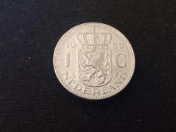 1 GULDEN 1969 HOLLANDA