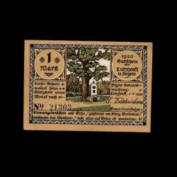 ALMANYA (1920-Notgeld) - 1 Mark (ÇA 9,0/10)