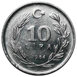 1984 Yılı 10 Lira ÇÇT