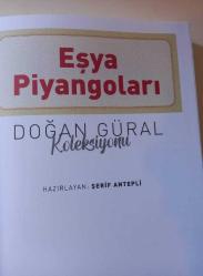 EŞYA PİYANGOLARI / DOĞAN GÜRAL KOLEKSİYONU KİTABI - ŞERİF ANTEPLİ...