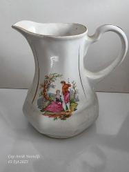 Antika Seramik Sütlük büyük boy 18 cm