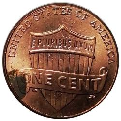 ABD 2018 Yılı 1 Cent (Union Shield) ÇİL (-)