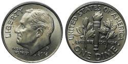 ABD 2014 Yılı 10 Cent (Roosevelt Dime) ÇİL