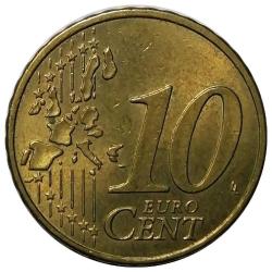 Almanya 2002 Yılı 10 Cent (Euro Cent) ÇİL