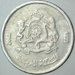 FAS 1/2 DİRHEM 2002.