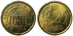Almanya 2013 Yılı 20 Cent (Euro Cent) ÇİL