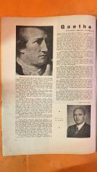RADYO TEKNİĞİNDEN VE YAYINLARINDAN BAHSEDEN DERGİ, MECMUA  SAYI : 15 - 15 ŞUBAT 1943 - SELİM SARPER - HAKKI TARIK US - HASAN ALİ YÜCEL - MATBUAT JÜBİLESİ - CEMAL YORULMAZ - RADYO SANATKÂRLARI KATEGORİLERİ - TÜRK MÜZİĞİ ŞUBESİ - TEMSİL ŞUBESİ - SENFONİ ORKESTRASI - CAZ ORKESTRASI - GARP MÜZİĞİ KOROSU - STAJİYER SANATKÂRLAR - İZZETTİN TUĞRUL NİSBAY - FERİT ALNAR - DAVID ZIRKIN - HALİL BEDİİ YÖNETKEN - CEVAT MEMDUH ALTAR - BEETHOVEN - GOETHE - BETTINA BRENTANO - EGMONT UVERTÜRÜ - TEPLİZ BULUŞMASI - CEMAL KÖPRÜLÜ - WERTHER - ROUSSEAU - LESSING - SHAKESPEARE - ROMANTİZM - KLASİK EDEBİYAT -  26 SAYFA