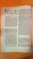 RADYO TEKNİĞİNDEN VE YAYINLARINDAN BAHSEDEN DERGİ, MECMUA  SAYI : 15 - 15 ŞUBAT 1943 - SELİM SARPER - HAKKI TARIK US - HASAN ALİ YÜCEL - MATBUAT JÜBİLESİ - CEMAL YORULMAZ - RADYO SANATKÂRLARI KATEGORİLERİ - TÜRK MÜZİĞİ ŞUBESİ - TEMSİL ŞUBESİ - SENFONİ ORKESTRASI - CAZ ORKESTRASI - GARP MÜZİĞİ KOROSU - STAJİYER SANATKÂRLAR - İZZETTİN TUĞRUL NİSBAY - FERİT ALNAR - DAVID ZIRKIN - HALİL BEDİİ YÖNETKEN - CEVAT MEMDUH ALTAR - BEETHOVEN - GOETHE - BETTINA BRENTANO - EGMONT UVERTÜRÜ - TEPLİZ BULUŞMASI - CEMAL KÖPRÜLÜ - WERTHER - ROUSSEAU - LESSING - SHAKESPEARE - ROMANTİZM - KLASİK EDEBİYAT -  26 SAYFA