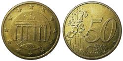 Almanya 2002 Yılı 50 Cent (Euro Cent) ÇİL