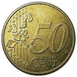 Almanya 2002 Yılı 50 Cent (Euro Cent) ÇİL