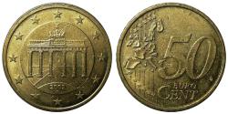 Almanya 2002 Yılı 50 Cent (Euro Cent) ÇİL