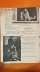 RADYO TEKNİĞİNDEN VE YAYINLARINDAN BAHSEDEN DERGİ, MECMUA  SAYI : 41 1 MAYIS 1945 - HALİT ZİYA UŞAKLIGİL - NURETTİN ARTAM - KARA HALİL - AHMET CEMİL - REŞAT NURİ GÜNTEKİN - HÜSEYİN HİLMİ PAŞA - RECAİZADE EKREM BEY - HAKKI TONGUÇ - İSMET İNÖNÜ -  AŞK-I MEMNU - KIRIK HAYATLAR - İLK ÖĞRETİMİN YENİ YILI - KÖY ENSTİTÜLERİ - BÖLGE OKULLARI - İLKÖĞRETİMDE İLLERİN DURUMU - KÖY OKULLARI KANUNU - CUMHURBAŞKANI İSMET İNÖNÜ’NÜN DEĞERLENDİRMESİ -  SÜREYYA ERGÜN - BÜYÜK İSKENDER - LİZİMAHOS - VEDİYUS - SELSUS - İMPARATOR OĞÜST - MESUT CEMİL TEL - BAKİ SÜHA EDİBOĞLU - TAMBURİ CEMİL  -  YENİ EFEZOS - KÜÇÜKMENDERES NEHRİ - BÜLBÜL DAĞI - ARTEMİZİYON - LEBEDOS VE KOLOFON’UN TAHRİBİ - ULUSLARARASI TİCARET VE LİMAN - AGORA - SELSUS KÜTÜPHANESİ - ROMA TİYATROSU - EFES STADYUMU - JİMNAZLAR VE MERMER CADDE - ORLOGİYON - ARKADYANA CADDESİ   -  26 SAYFA