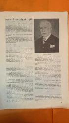 RADYO TEKNİĞİNDEN VE YAYINLARINDAN BAHSEDEN DERGİ, MECMUA  SAYI : 41 1 MAYIS 1945 - HALİT ZİYA UŞAKLIGİL - NURETTİN ARTAM - KARA HALİL - AHMET CEMİL - REŞAT NURİ GÜNTEKİN - HÜSEYİN HİLMİ PAŞA - RECAİZADE EKREM BEY - HAKKI TONGUÇ - İSMET İNÖNÜ -  AŞK-I MEMNU - KIRIK HAYATLAR - İLK ÖĞRETİMİN YENİ YILI - KÖY ENSTİTÜLERİ - BÖLGE OKULLARI - İLKÖĞRETİMDE İLLERİN DURUMU - KÖY OKULLARI KANUNU - CUMHURBAŞKANI İSMET İNÖNÜ’NÜN DEĞERLENDİRMESİ -  SÜREYYA ERGÜN - BÜYÜK İSKENDER - LİZİMAHOS - VEDİYUS - SELSUS - İMPARATOR OĞÜST - MESUT CEMİL TEL - BAKİ SÜHA EDİBOĞLU - TAMBURİ CEMİL  -  YENİ EFEZOS - KÜÇÜKMENDERES NEHRİ - BÜLBÜL DAĞI - ARTEMİZİYON - LEBEDOS VE KOLOFON’UN TAHRİBİ - ULUSLARARASI TİCARET VE LİMAN - AGORA - SELSUS KÜTÜPHANESİ - ROMA TİYATROSU - EFES STADYUMU - JİMNAZLAR VE MERMER CADDE - ORLOGİYON - ARKADYANA CADDESİ   -  26 SAYFA