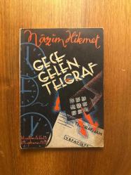Gece Gelen Telgraf - Nazım Hikmet / Muallim Halit Kütüphanesi [Toplatılan İlk 1.Baskı 1932]