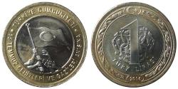 2016 Yılı 1 Lira 15 Temmuz Şehitleri ÇİL (-)