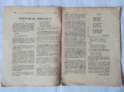 OLUŞ Edebiyat - Fikir, Haftalık Edebiyat ve Fikir Mecmuası, 1939, Sayı: 6, 28  [2 ADET]