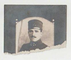 OSMANLI DÖNEMİ ÇOK NADİR POSTANE DAMGASI - YARIM ASKER SUBAY  FOTOĞRAF