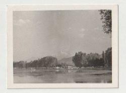 1950 Lİ YILLAR ŞEKER GÖLÜ GAZİNOSU KAYSERİ GÖRSELLİ SİYAH BEYAZ FOTOĞRAF