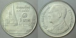 TAYLAND 1 BAHT 2009 KRAL 9. RAMA.