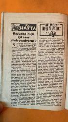 RADYO HAFTASI DERGİSİ  27 EKİM 1950 - SAYI: 20 - SUZAN YAKAR RUTKAY - MÜEDDEP ERKMEN - ALİ ERSAN - RAGIP ŞEVKİ YEŞİM - FAİK ŞENOL - BERİN ERBAY - ZEKİ TÜKEL - HACI ARİF BEY - FAİZ KAPANCI - MUSA SÜREYYA - OSMAN ERBAY - ALİYE - PERİHAN ALTINDAĞ SÖZERİ - MÜNİR NURETTİN SELÇUK - SABİTE TUR - MÜZEYYEN SENAR IŞIL - SALAHADDİN PINAR - KADRİYE SARICA - HALİDE PİŞKİN - İHSAN BALKIR - MUAMMER KARACA - ŞEMSİ YASTIMAN - ISMET GÜMÜŞDERE - ZAT AKAY - NEV - SADULLAH AĞA - ÇULİ - KONT - ATLAS SİNEMASI - MELEK SİNEMASI - KÂĞITHANE - TOPKAPI SARAYI - İSTANBUL RADYOSU - ANKARA RADYOSU - İZMİR - HADİSE MÜRETTİPHANESİ - BOLAYIR BASIMEVİ - RADYO HAFTASI - KÜRDİLİ HİCAZKÂR - RAST - UŞŞAK - AKSAK - RADYO TEMSİL KOLU - RADYO KONSERİ - RADYO SANATKÂRLARI - RADYO DİNLEYİCİLERİ - RADYO ELEŞTİRİLERİ - RADYO PİYESLERİ - EKREM REŞİD - SADİYE AYLA - BEHCET KEMAL ÇAĞLAR - REŞAT EKREM KOÇU - ORHAN KEMAL - ZEKİ MÜREN - FARUK YENER - RIDVAN TEZEL - ADLI MORAN - MUVAKKER EKREM TALU - VECDİ BENDERLİ - SABİT KA -  44 SAYFA