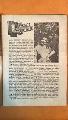 RADYO HAFTASI DERGİSİ  27 EKİM 1950 - SAYI: 20 - SUZAN YAKAR RUTKAY - MÜEDDEP ERKMEN - ALİ ERSAN - RAGIP ŞEVKİ YEŞİM - FAİK ŞENOL - BERİN ERBAY - ZEKİ TÜKEL - HACI ARİF BEY - FAİZ KAPANCI - MUSA SÜREYYA - OSMAN ERBAY - ALİYE - PERİHAN ALTINDAĞ SÖZERİ - MÜNİR NURETTİN SELÇUK - SABİTE TUR - MÜZEYYEN SENAR IŞIL - SALAHADDİN PINAR - KADRİYE SARICA - HALİDE PİŞKİN - İHSAN BALKIR - MUAMMER KARACA - ŞEMSİ YASTIMAN - ISMET GÜMÜŞDERE - ZAT AKAY - NEV - SADULLAH AĞA - ÇULİ - KONT - ATLAS SİNEMASI - MELEK SİNEMASI - KÂĞITHANE - TOPKAPI SARAYI - İSTANBUL RADYOSU - ANKARA RADYOSU - İZMİR - HADİSE MÜRETTİPHANESİ - BOLAYIR BASIMEVİ - RADYO HAFTASI - KÜRDİLİ HİCAZKÂR - RAST - UŞŞAK - AKSAK - RADYO TEMSİL KOLU - RADYO KONSERİ - RADYO SANATKÂRLARI - RADYO DİNLEYİCİLERİ - RADYO ELEŞTİRİLERİ - RADYO PİYESLERİ - EKREM REŞİD - SADİYE AYLA - BEHCET KEMAL ÇAĞLAR - REŞAT EKREM KOÇU - ORHAN KEMAL - ZEKİ MÜREN - FARUK YENER - RIDVAN TEZEL - ADLI MORAN - MUVAKKER EKREM TALU - VECDİ BENDERLİ - SABİT KA -  44 SAYFA