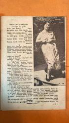 RADYO HAFTASI DERGİSİ  27 EKİM 1950 - SAYI: 20 - SUZAN YAKAR RUTKAY - MÜEDDEP ERKMEN - ALİ ERSAN - RAGIP ŞEVKİ YEŞİM - FAİK ŞENOL - BERİN ERBAY - ZEKİ TÜKEL - HACI ARİF BEY - FAİZ KAPANCI - MUSA SÜREYYA - OSMAN ERBAY - ALİYE - PERİHAN ALTINDAĞ SÖZERİ - MÜNİR NURETTİN SELÇUK - SABİTE TUR - MÜZEYYEN SENAR IŞIL - SALAHADDİN PINAR - KADRİYE SARICA - HALİDE PİŞKİN - İHSAN BALKIR - MUAMMER KARACA - ŞEMSİ YASTIMAN - ISMET GÜMÜŞDERE - ZAT AKAY - NEV - SADULLAH AĞA - ÇULİ - KONT - ATLAS SİNEMASI - MELEK SİNEMASI - KÂĞITHANE - TOPKAPI SARAYI - İSTANBUL RADYOSU - ANKARA RADYOSU - İZMİR - HADİSE MÜRETTİPHANESİ - BOLAYIR BASIMEVİ - RADYO HAFTASI - KÜRDİLİ HİCAZKÂR - RAST - UŞŞAK - AKSAK - RADYO TEMSİL KOLU - RADYO KONSERİ - RADYO SANATKÂRLARI - RADYO DİNLEYİCİLERİ - RADYO ELEŞTİRİLERİ - RADYO PİYESLERİ - EKREM REŞİD - SADİYE AYLA - BEHCET KEMAL ÇAĞLAR - REŞAT EKREM KOÇU - ORHAN KEMAL - ZEKİ MÜREN - FARUK YENER - RIDVAN TEZEL - ADLI MORAN - MUVAKKER EKREM TALU - VECDİ BENDERLİ - SABİT KA -  44 SAYFA